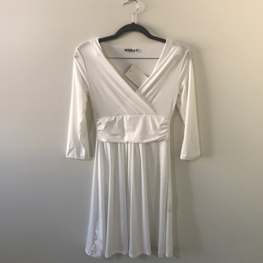 White Dress size XS - Picture 2 of 4